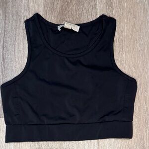 Michael Kors Black Crop Top